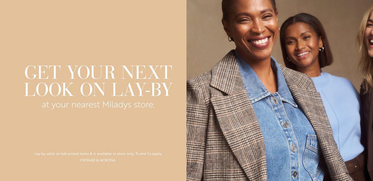 miladys get it on layby